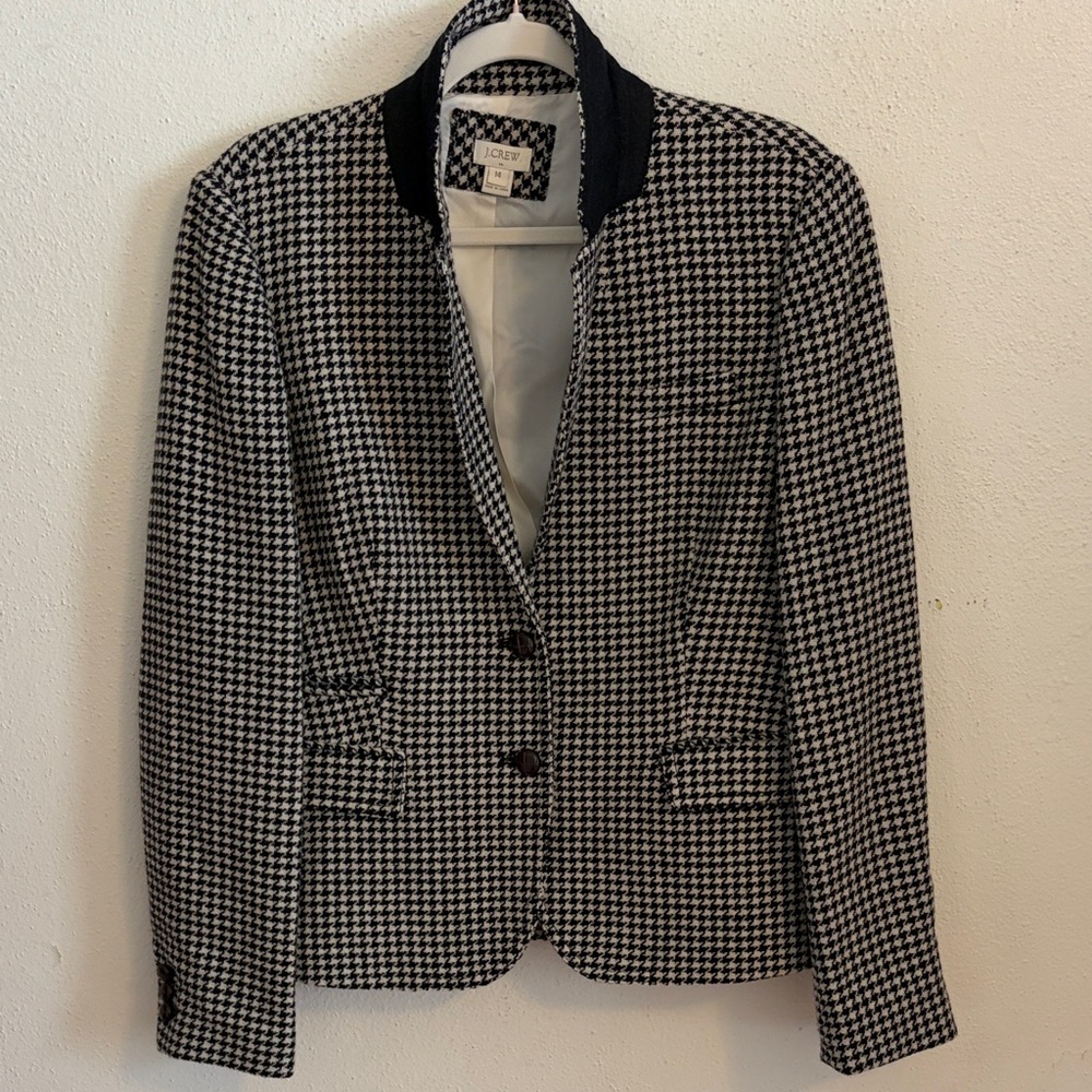 JCrew Wool Herringbone Jacket